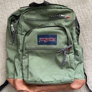 Jansport Cool Student Backpack in an Olive Green